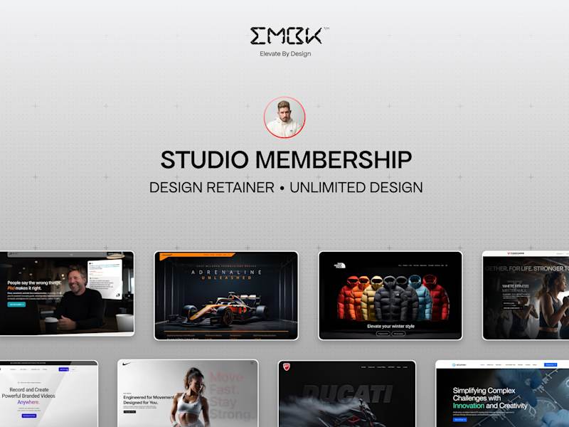 Cover image for Studio Membership - Retainer