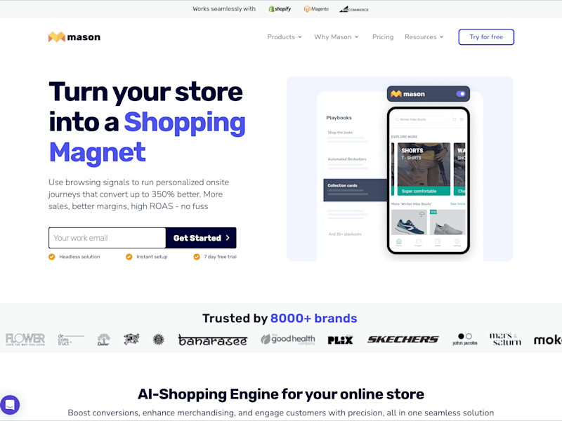 Cover image for Mason Website