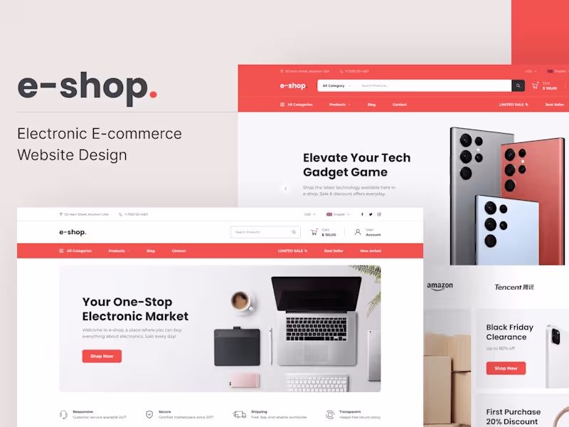 Cover image for Web design | UI/UX design