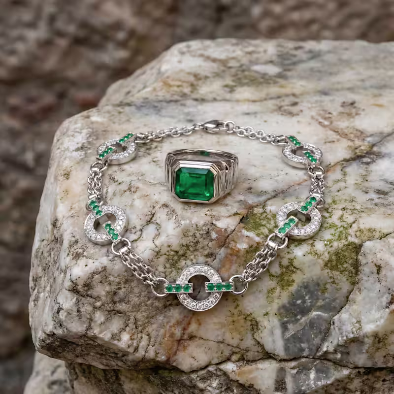 Cover image for Emmerald mens collection