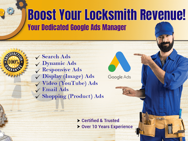 Cover image for Locksmith Google Ads Specialist