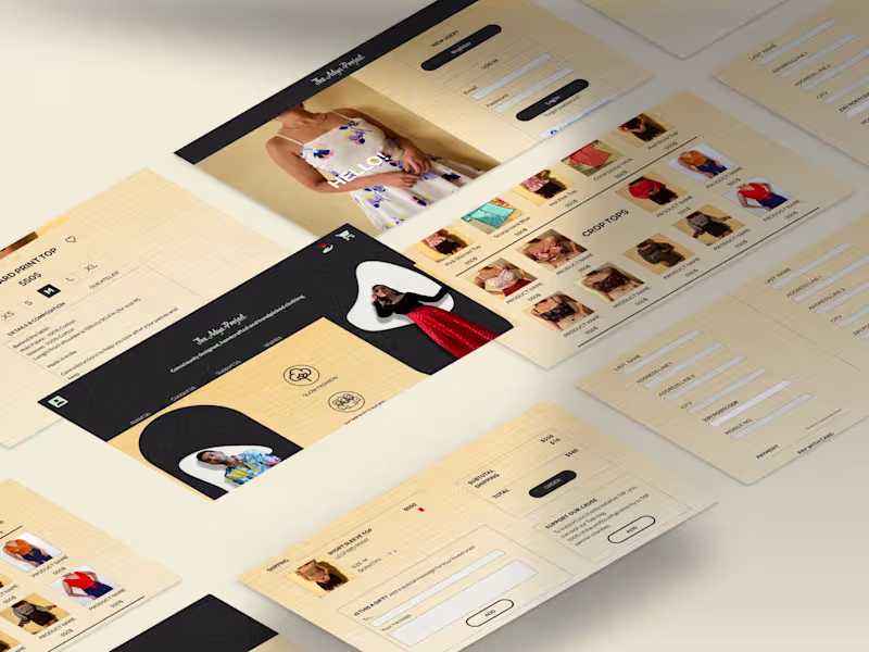 Cover image for The Adya Project - An online sustainable fashion store