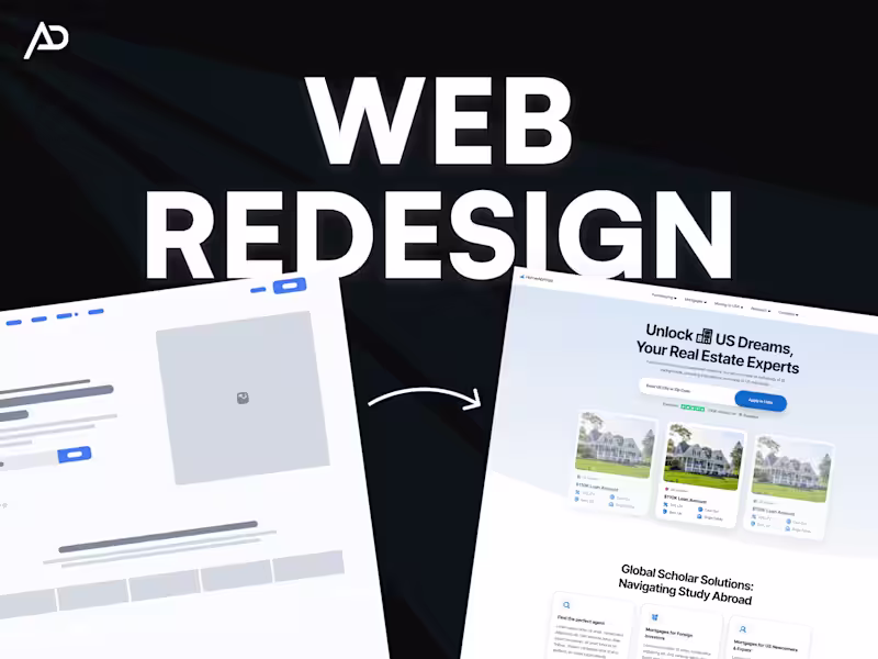 Cover image for Website Redesign - Landing Page and Multi Page