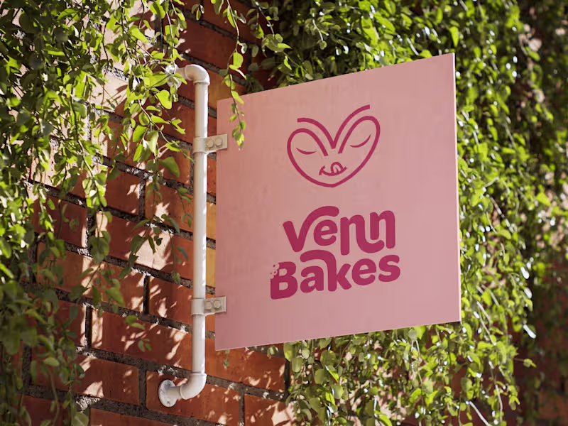 Cover image for Venn Bakes – Brand Identity & Packaging: The Goal: Build a m...