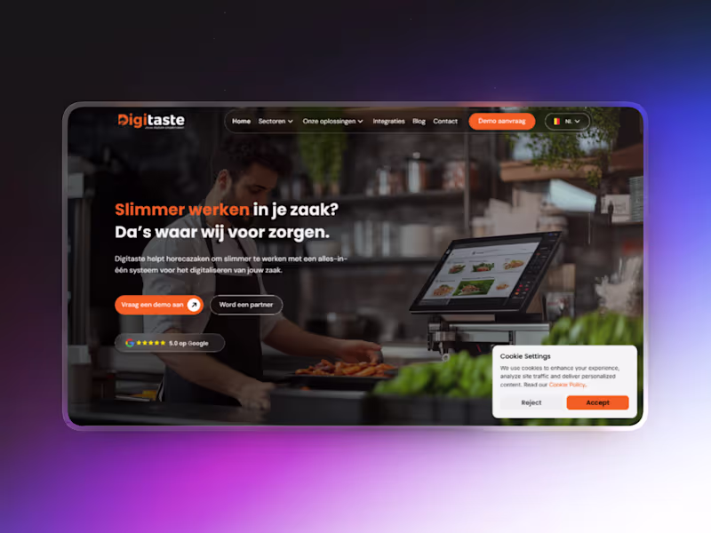 Cover image for Framer Development & CMS Setup for Digitaste B2B Website
