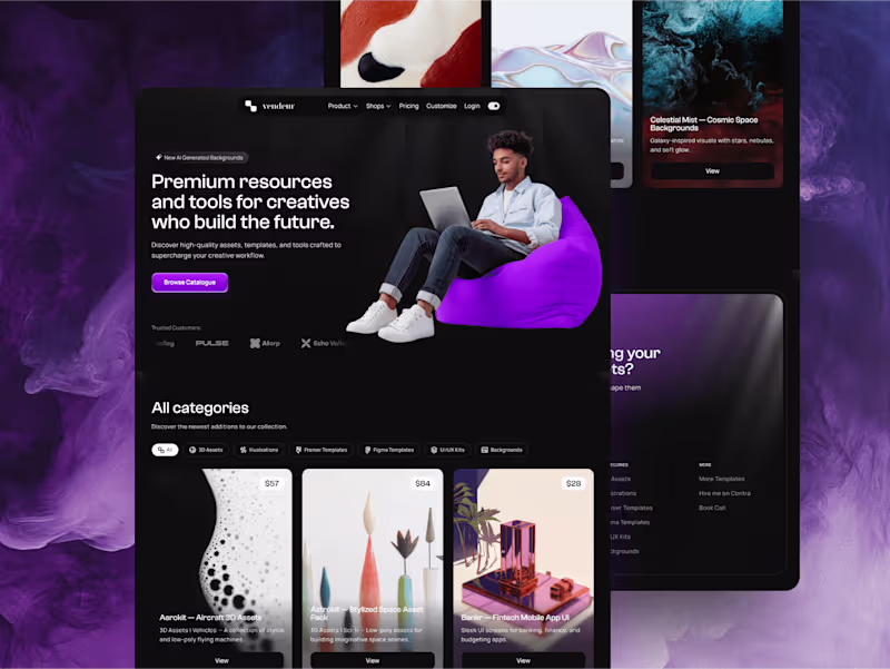 Cover image for Vendeur - Ecommerce Website