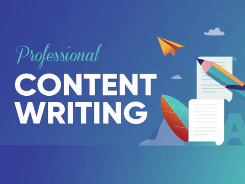 Cover image for Content Writing Services