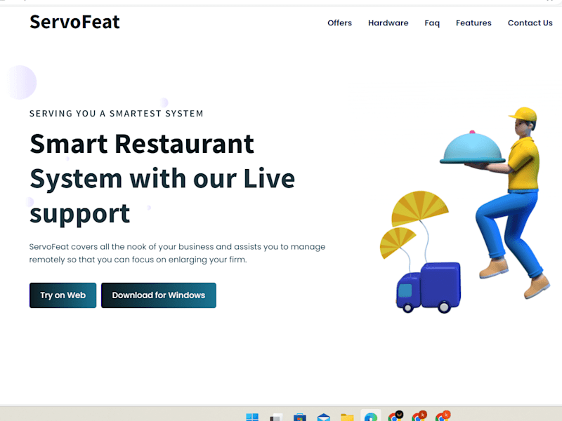 Cover image for Servo Feat - Restaurant Management