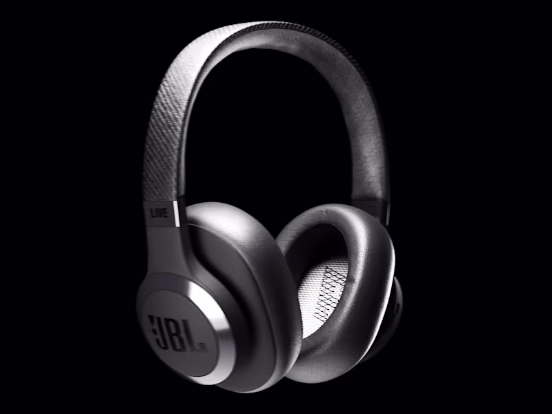 Cover image for JBL Headphones Animation