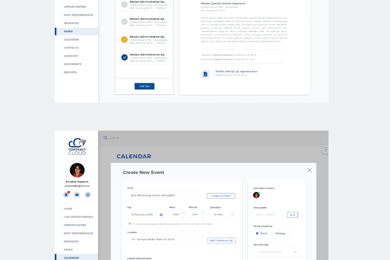 Cover image for Contract Cloud UI