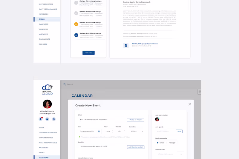 Cover image for Contract Cloud UI