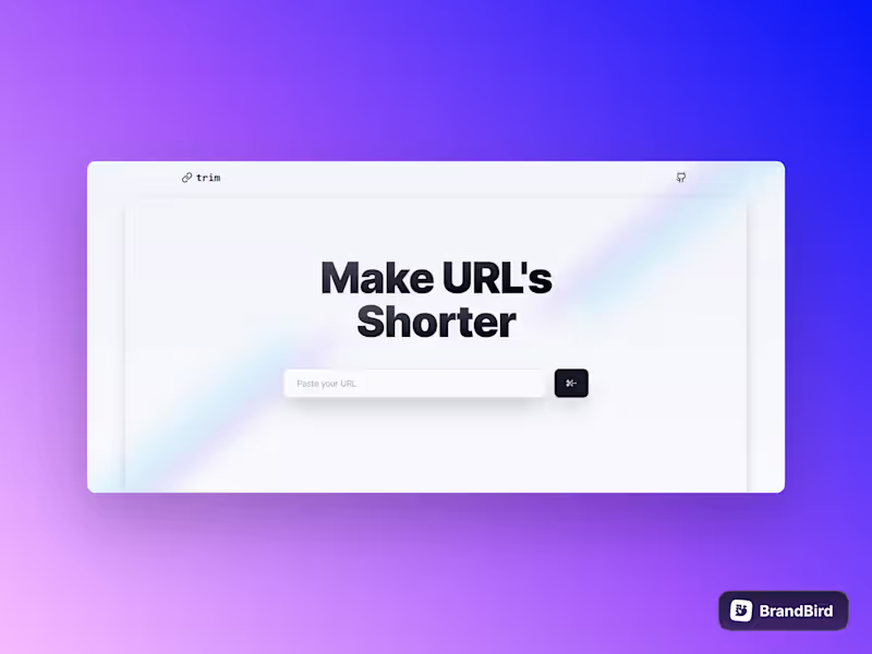 Cover image for URL Shortener