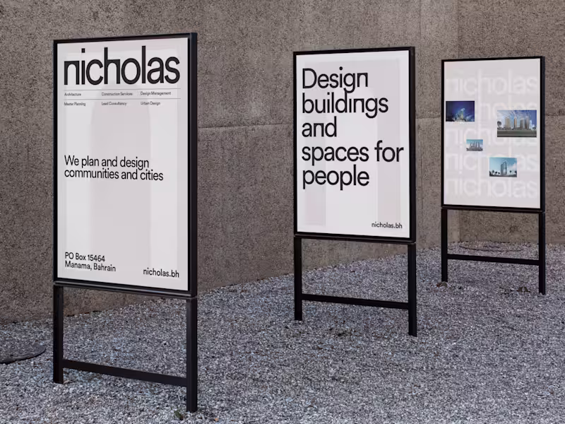 Cover image for Nicholas Visual Identity