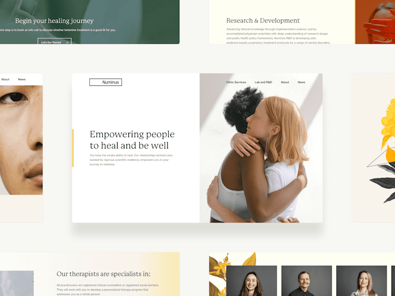 Cover image for UX/UI Design for an Alternative Medicine Company