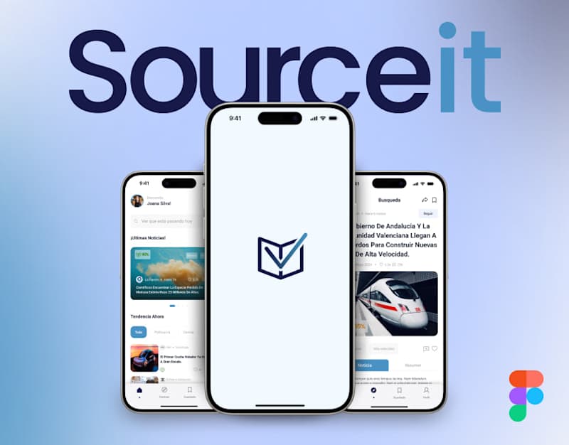 Cover image for Source it - UX/UI Case Study News Verification App