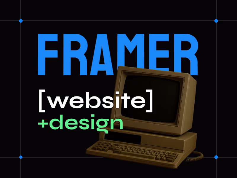Cover image for Framer | Website Design & Development