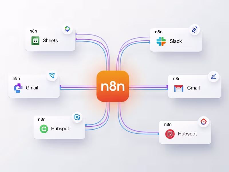 Cover image for n8n workflow from start to end based on your automation idea