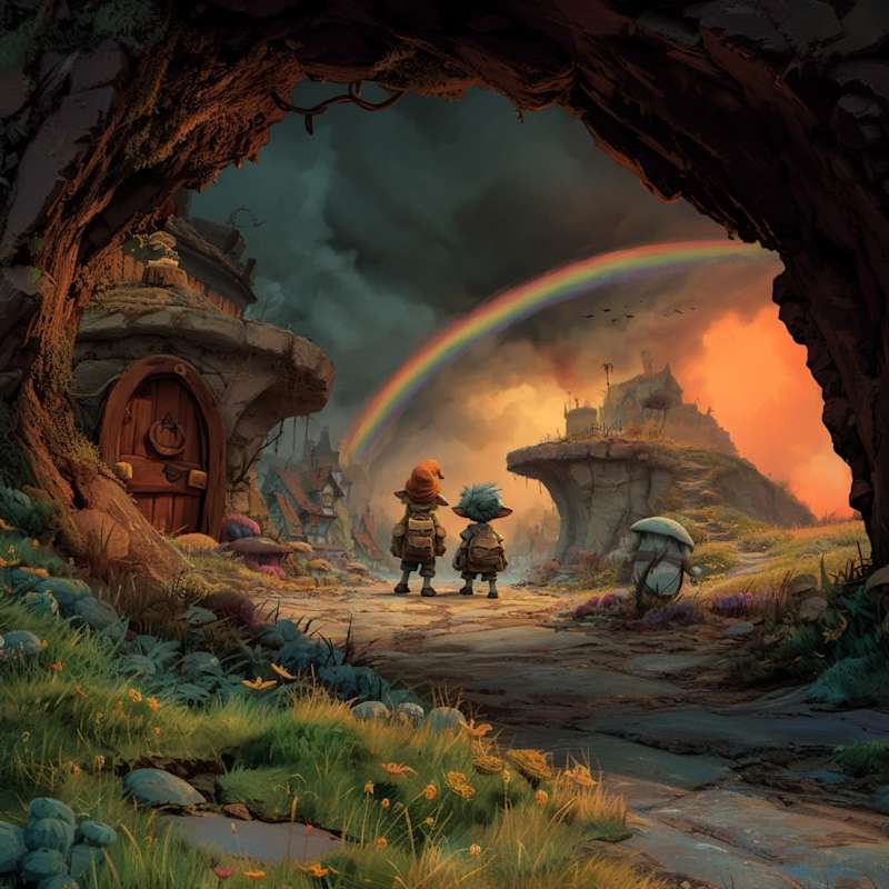 Cover image for Untitled Fantasy World Without Color Feature Film