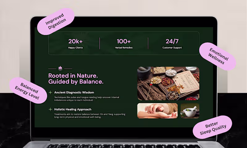Cover image for Ying Yang: AI-Driven TCM Health Platform Development