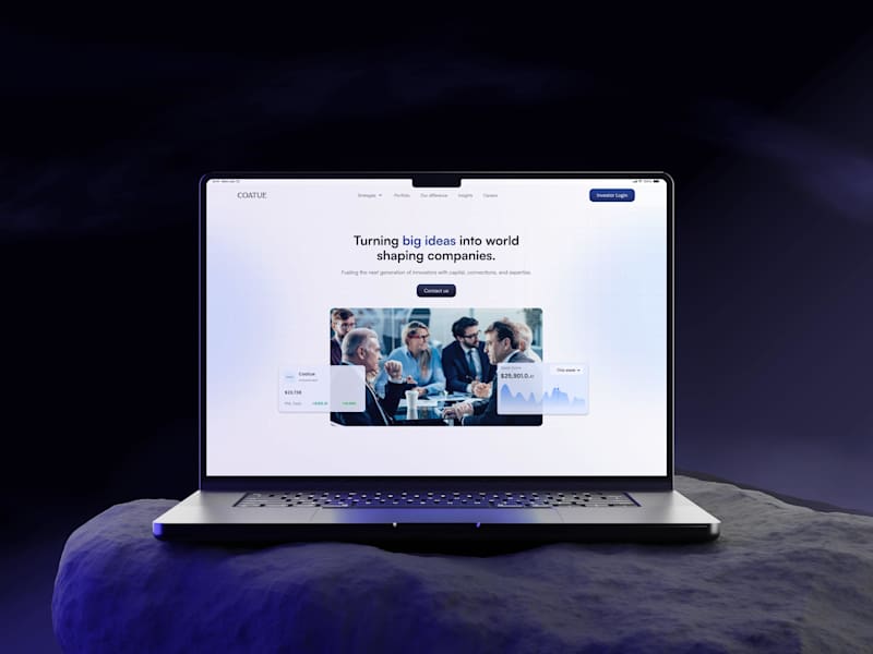 Cover image for Coatue - Website Design