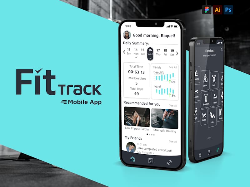 Cover image for FitTrack Mobile App