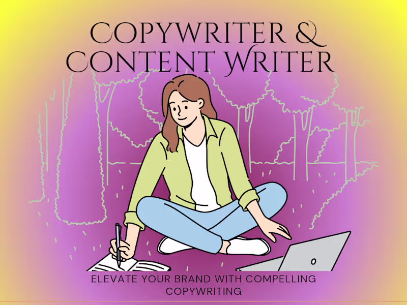 Cover image for Crafting Compelling Narratives: Your Trusted Copywriting Partner