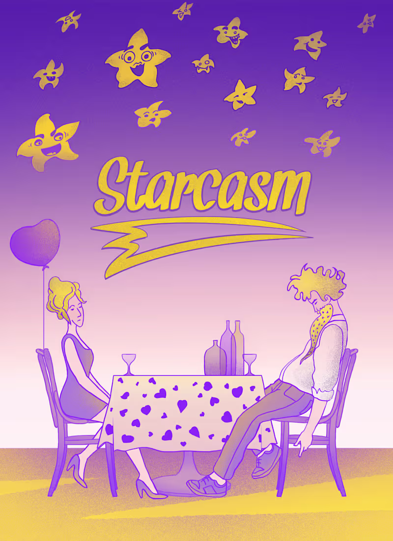 Cover image for Starcasm Illustration