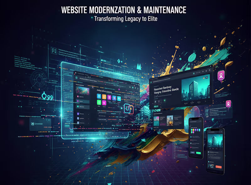 Cover image for Updating existing websites