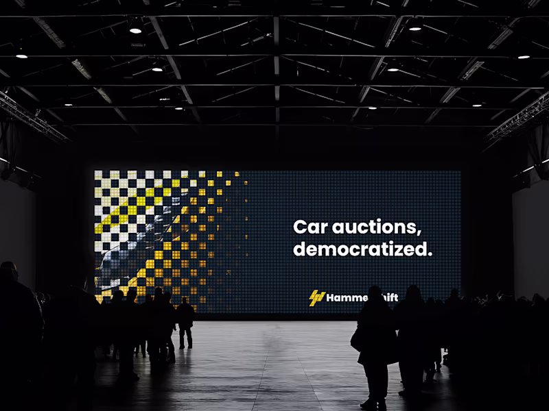 Cover image for HammerShift | Democratizing Car Auctions