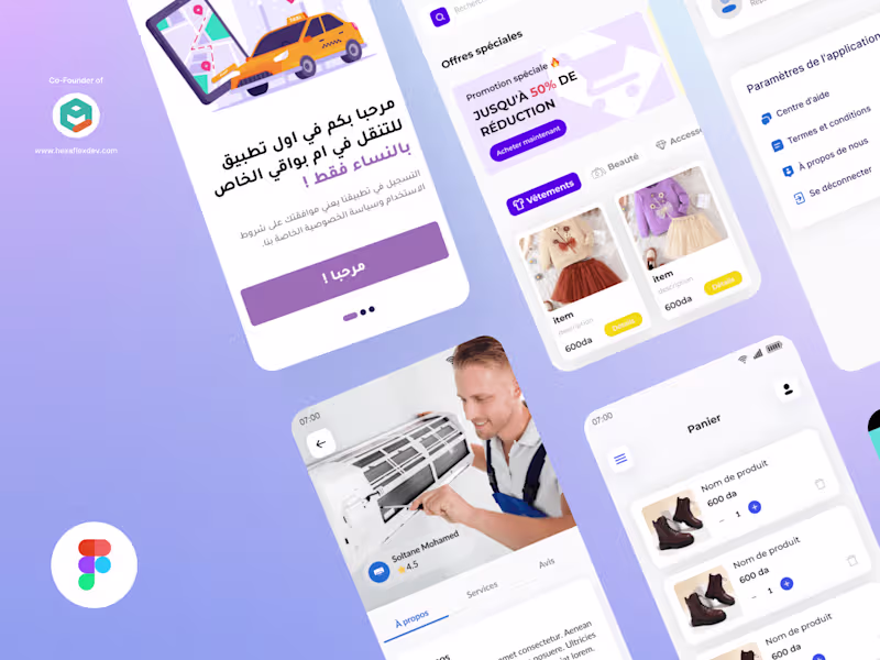 Cover image for Mobile App UI / UX  design