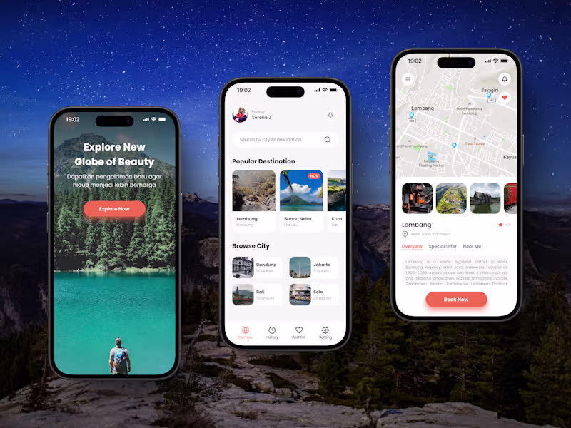 Cover image for Travel and Tourism App