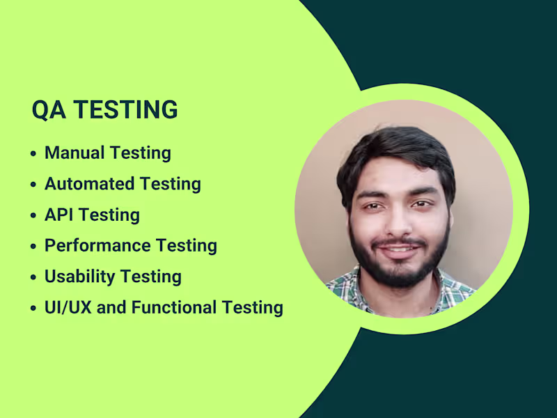 Cover image for Software QA Testing