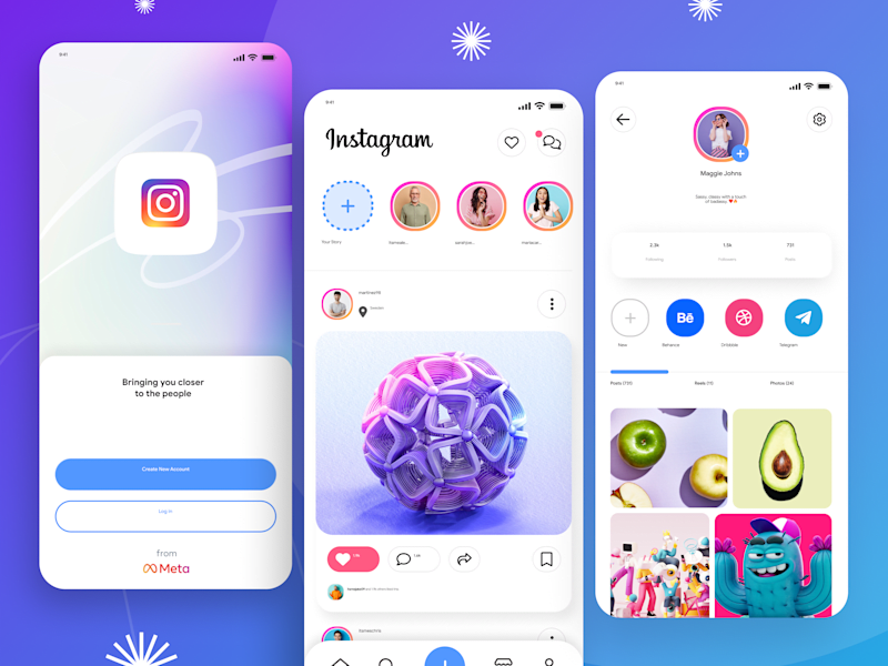Cover image for Instagram Redesign 🔮