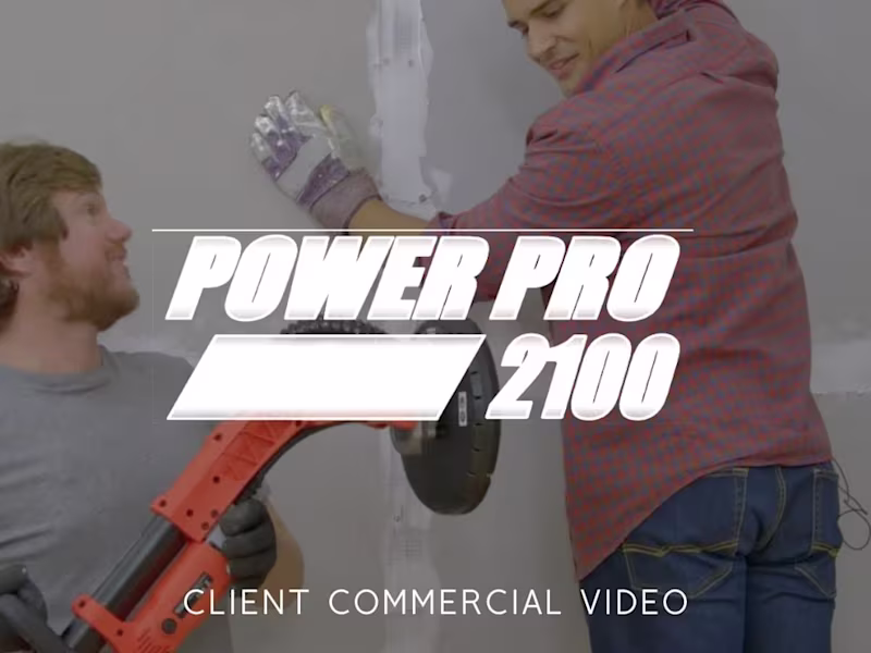 Cover image for Power Pro Commercial Video - Made by Envy Creative