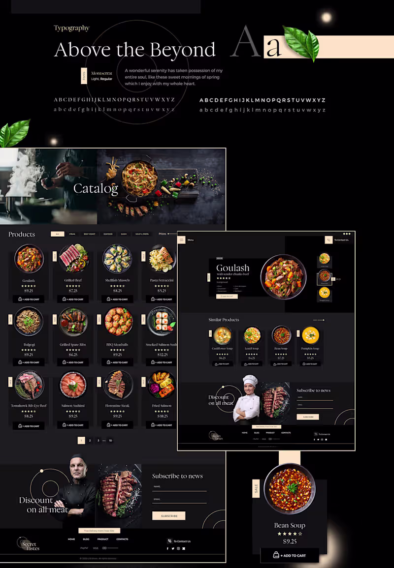 Cover image for Restaurant Website
