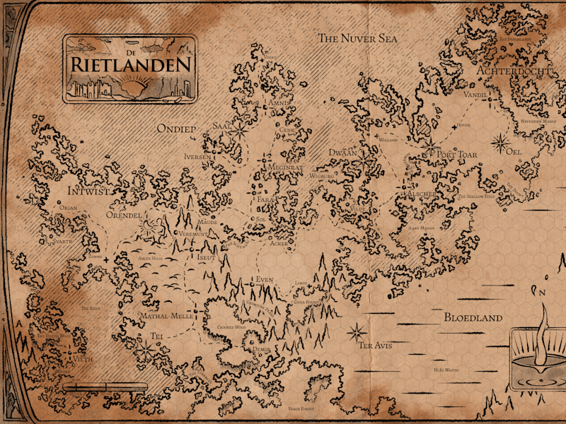Cover image for RPG Map: The Rushlands