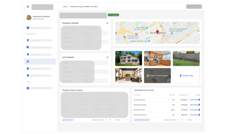 Cover image for Real Estate Sales Management Portal Design