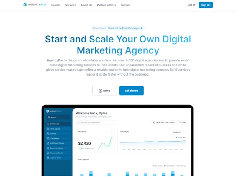 Cover image for Agency Box
