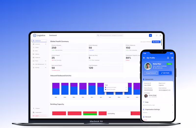 Cover image for Logistics & Warehouse Platform End-to-End UX Design