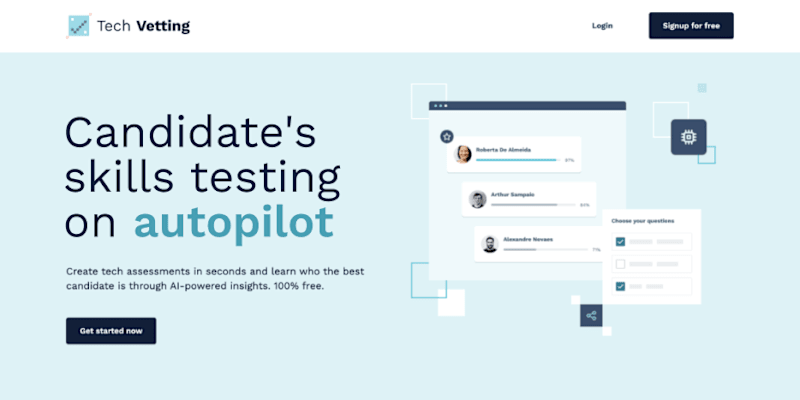 Cover image for Tech Vetting (AI-powered) - skills testing on autopilot