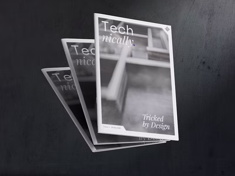 Cover image for Tricked by Design: Exploring Dark UI Patterns. For my media ...