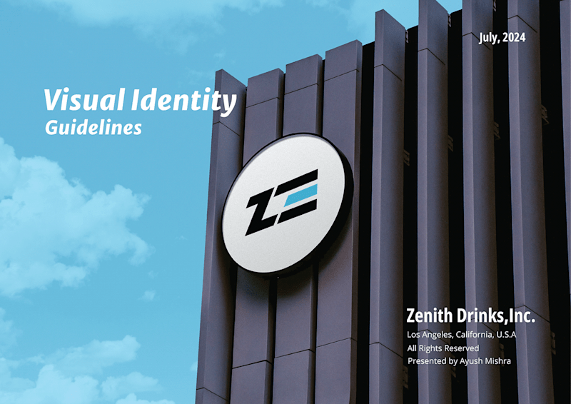 Cover image for Zenith Drinks :: Behance