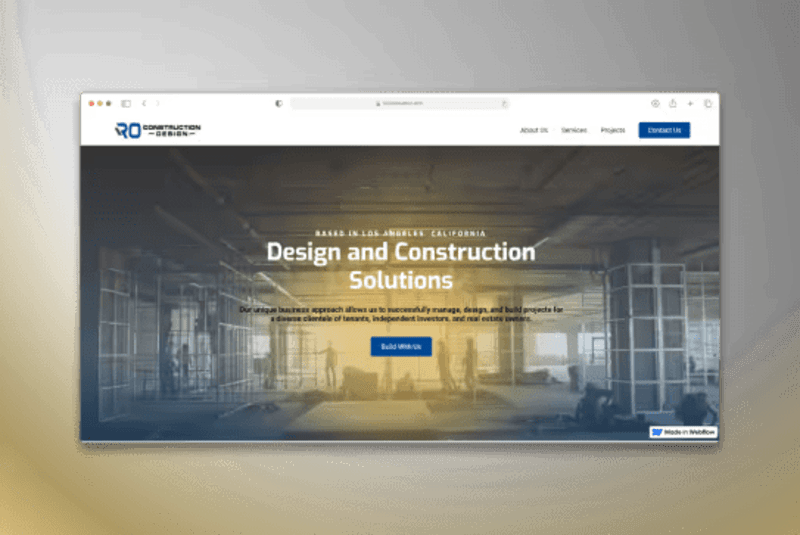 Cover image for RO Construction & Design's Website