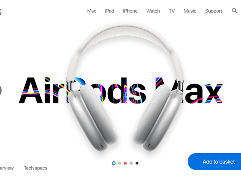 Cover image for Shop Apple (Airpods Max)