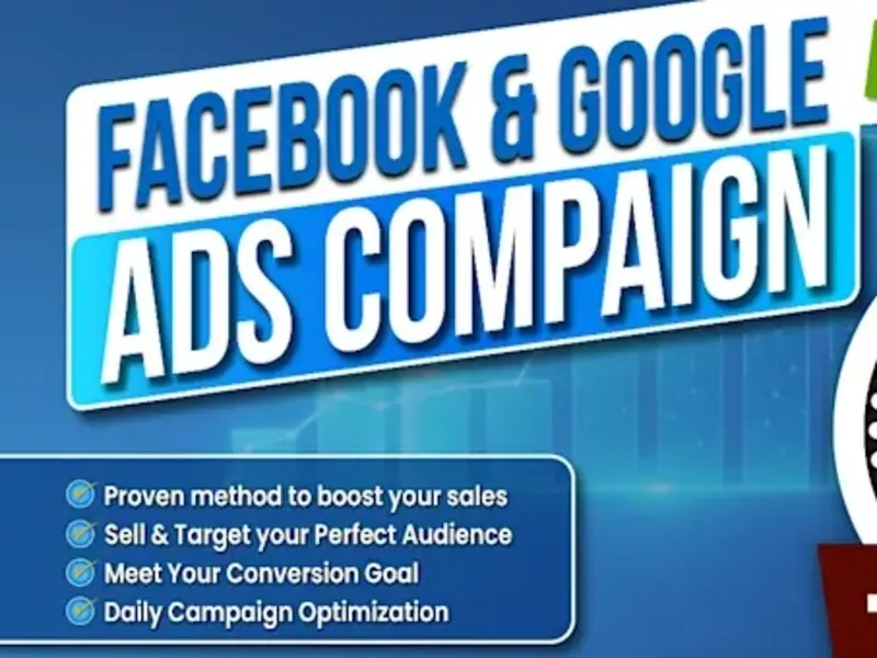 Cover image for Setup and manage Facebook and Google ads