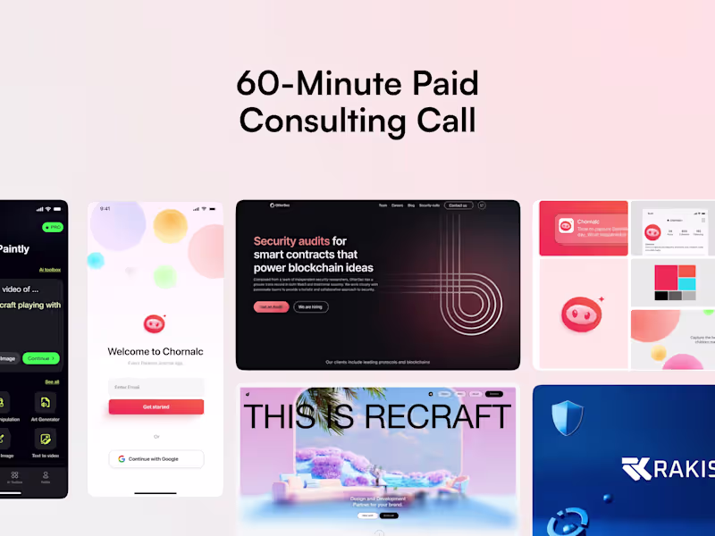 Cover image for 60-Minute Paid Consulting Call