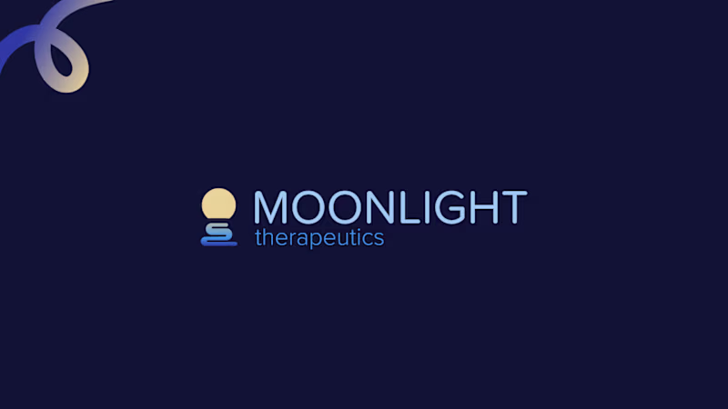 Cover image for Moonlight Therapeutics — a brand working to help people with...