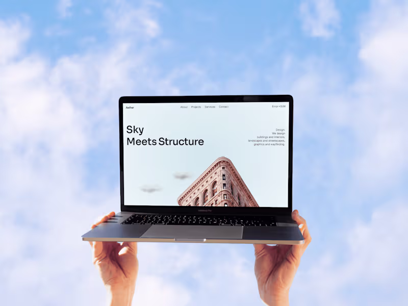 Cover image for Architectural — Modern Framer Website for Architects & Designer