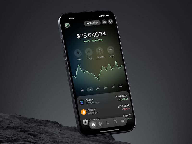 Cover image for Crypto Web3 Wallet App: Portfolio Overview Design