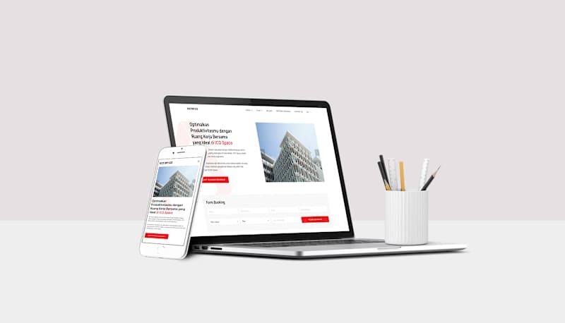 Cover image for Crafting Co-working Space Booking Website for Ico Space